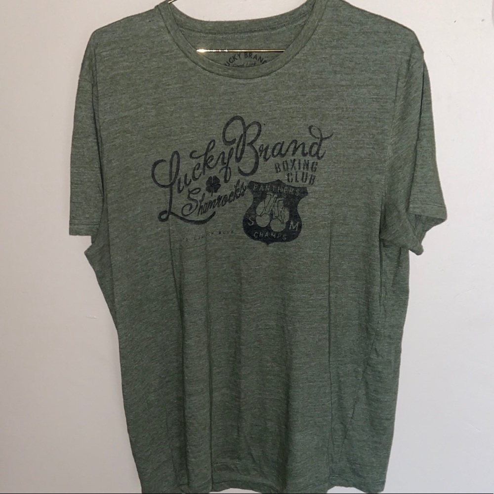 Lucky Brand boxing club tee